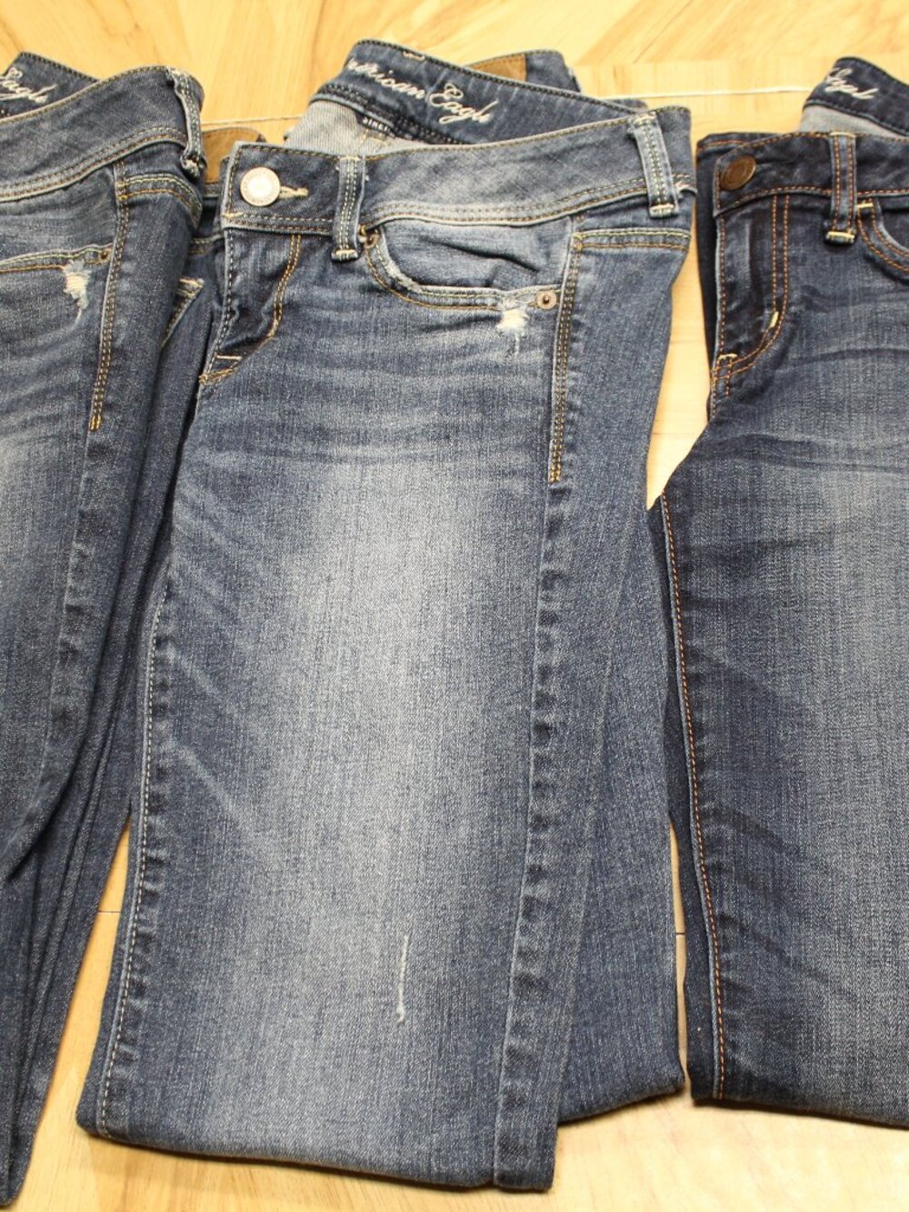 3 pairs of American Eagle  jeans Women's  Size 4